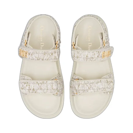 Open-Toed Flat Sandals