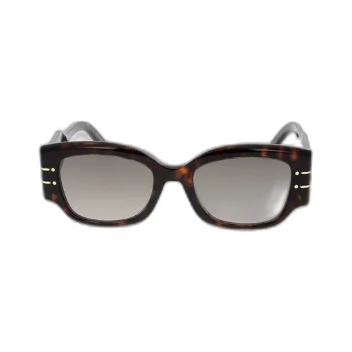Diorsignature S13I Rectangle-Frame Sunglasses