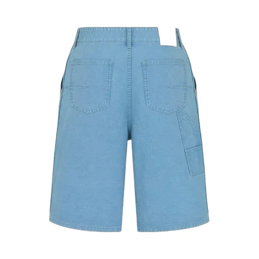 Logo Embroidered Bermuda Shorts
