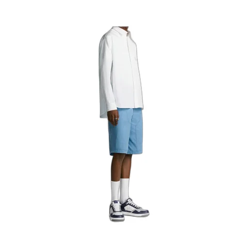 Logo Embroidered Bermuda Shorts