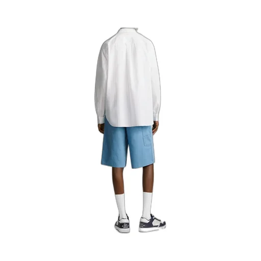 Logo Embroidered Bermuda Shorts