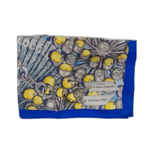 Pattern Silk Scarf