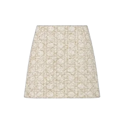 Or Macrocannage Miniskirt