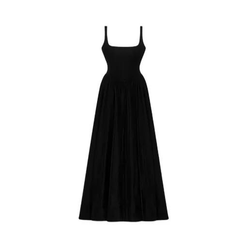 Flared Long Dress