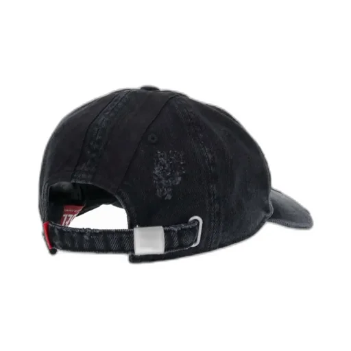 C-Geir Distressed-Effect Denim Cap