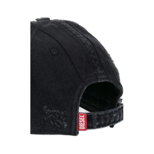 C-Geir Distressed-Effect Denim Cap