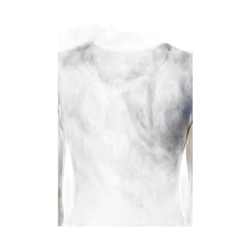 Metallic-Finish Cotton Dress