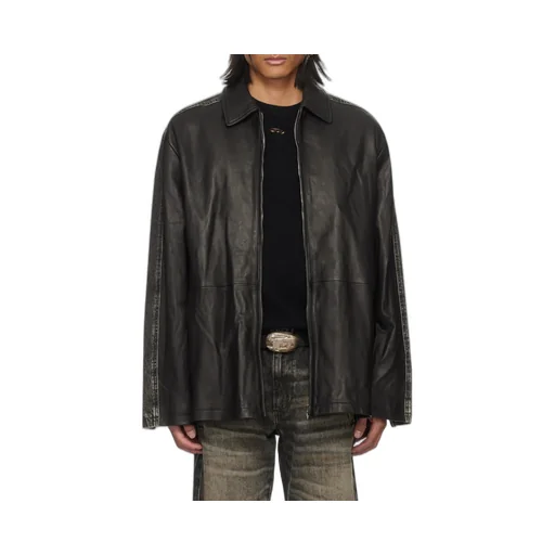 L-Stoller Leather Jacket