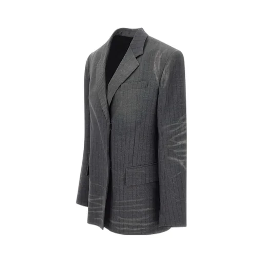 G-Kess Whiskering-Effect Blazer