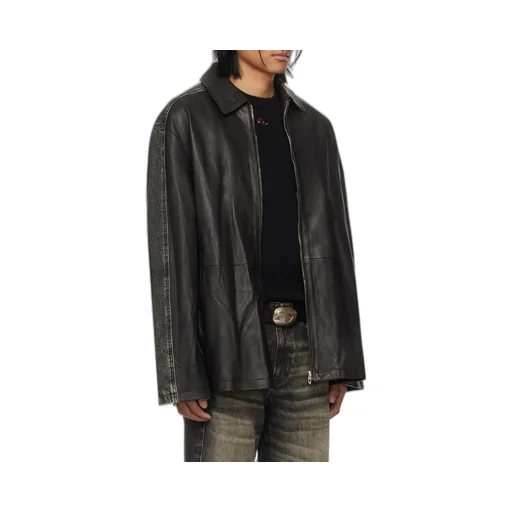 L-Stoller Leather Jacket