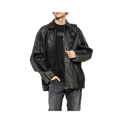 L-Stoller Leather Jacket