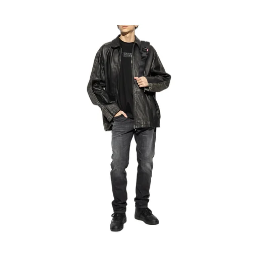 L-Stoller Leather Jacket