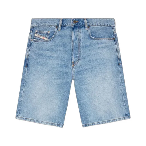 Logo-Appliqué Denim Shorts