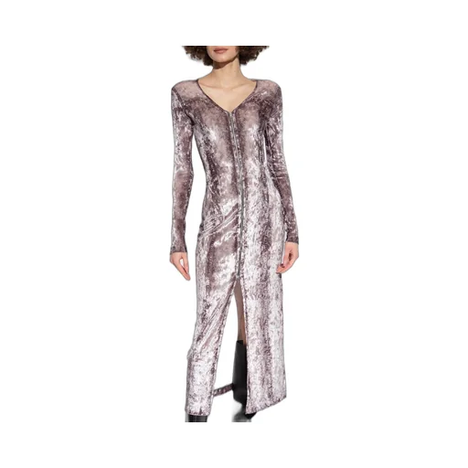 D Martel V-Neck Midi Dress
