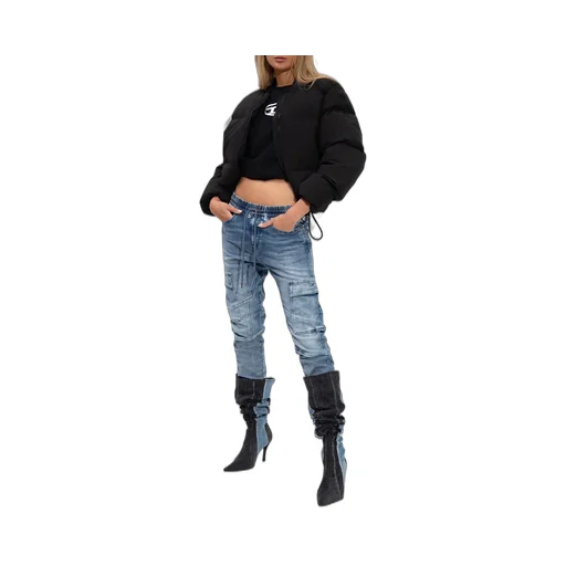 D-Ursy Drawstring Tapered Jeans