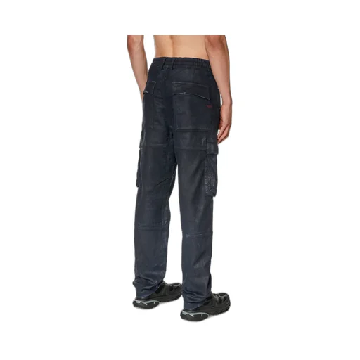 Cargo Tapered Jeans