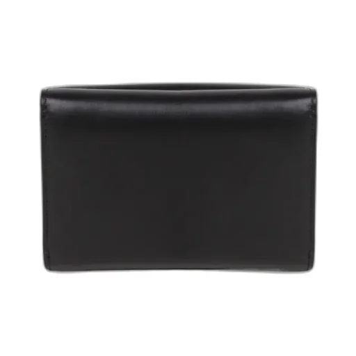 Logo-Print Leather Wallet