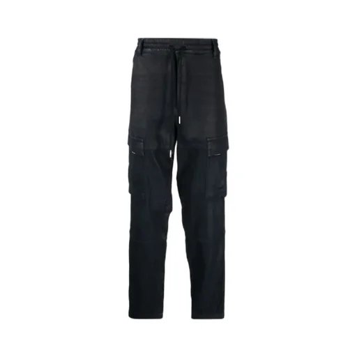 Cargo Tapered Jeans