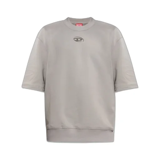 Short-Sleeved Round-Neck Sweater