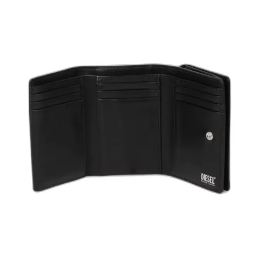 Logo-Print Leather Wallet