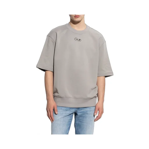 Short-Sleeved Round-Neck Sweater