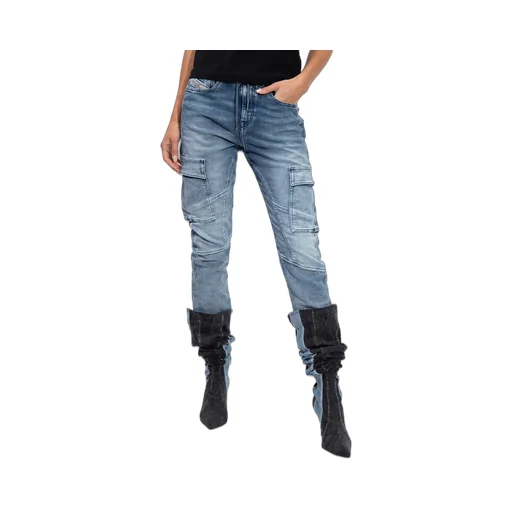 D-Ursy Drawstring Tapered Jeans