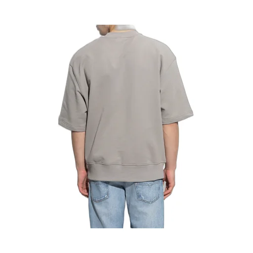 Short-Sleeved Round-Neck Sweater