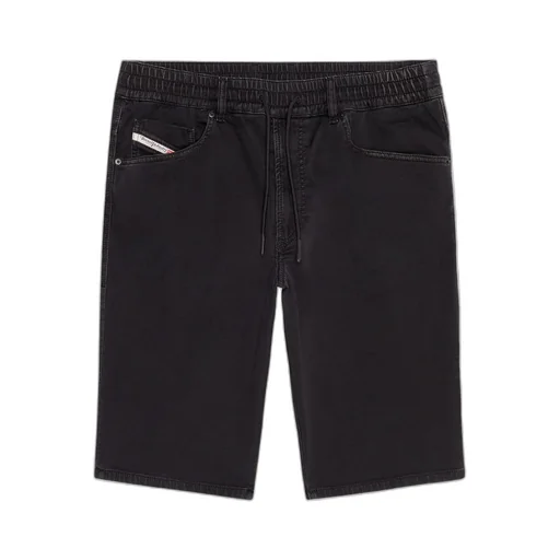 Straight-Leg Denim Bermuda Shorts