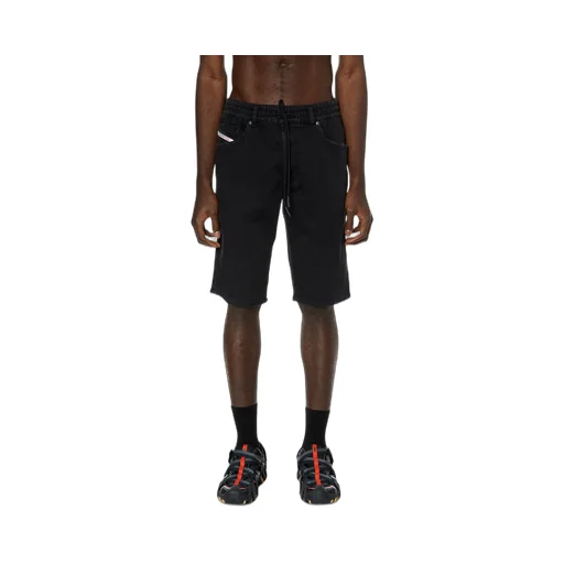 Straight-Leg Denim Bermuda Shorts
