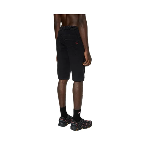Straight-Leg Denim Bermuda Shorts