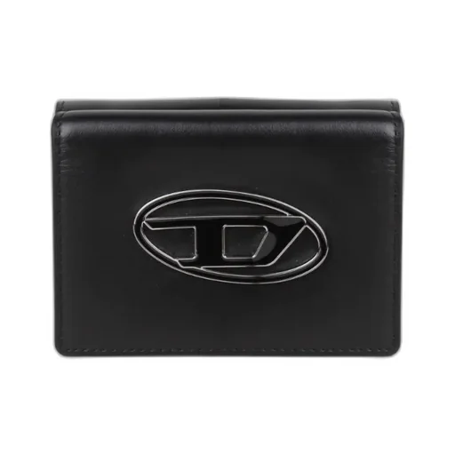 Logo-Print Leather Wallet