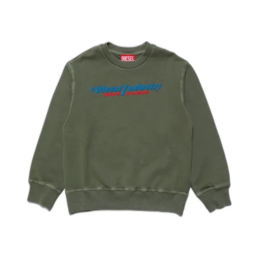 Sginneco Logo Printed Crewneck Sweatshirt