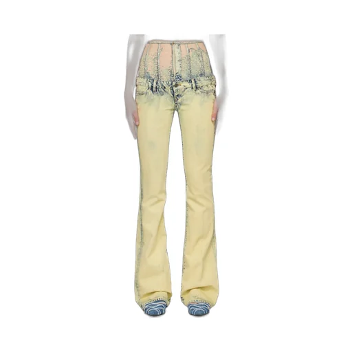 High-Waist Flared Jeans