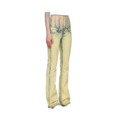 High-Waist Flared Jeans