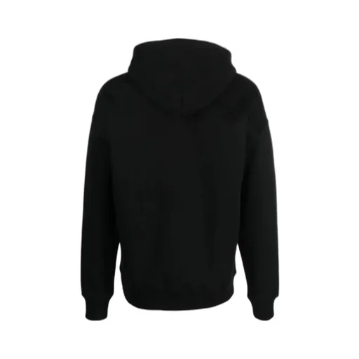 Logo Embroidered Drawstring Hoodie