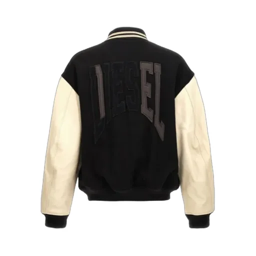 L-Nyman Panelled Bomber Jacket