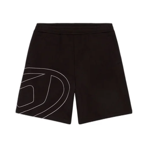 P-Crow Megoval Maxi D Logo Sweat Shorts