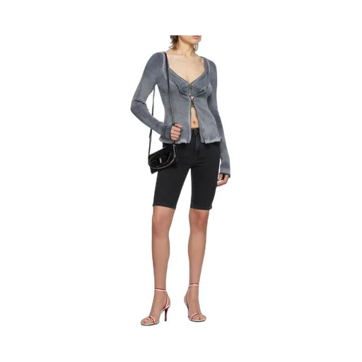 De-Ginny Stretch Denim Shorts