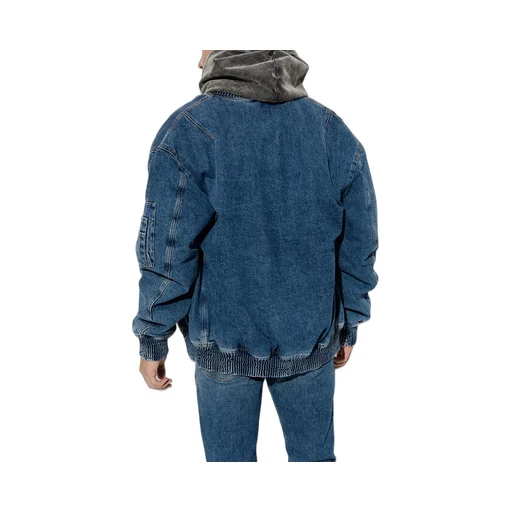 Faded Effect Denim Jacket