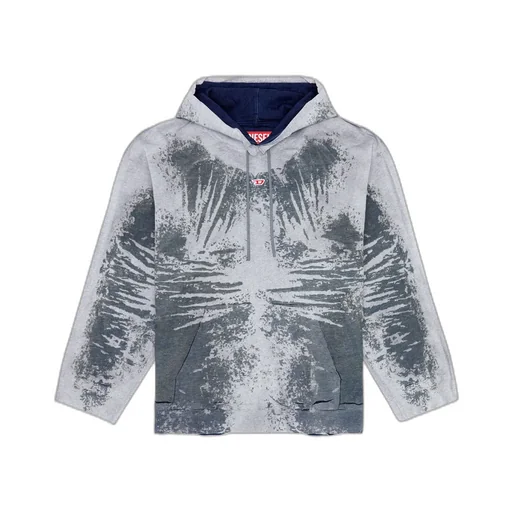 D-Um-Rib-S Peel-Off Drawstring Hoodie