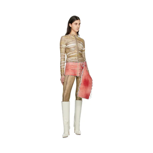 C-Adonis Draped Zip Shirt