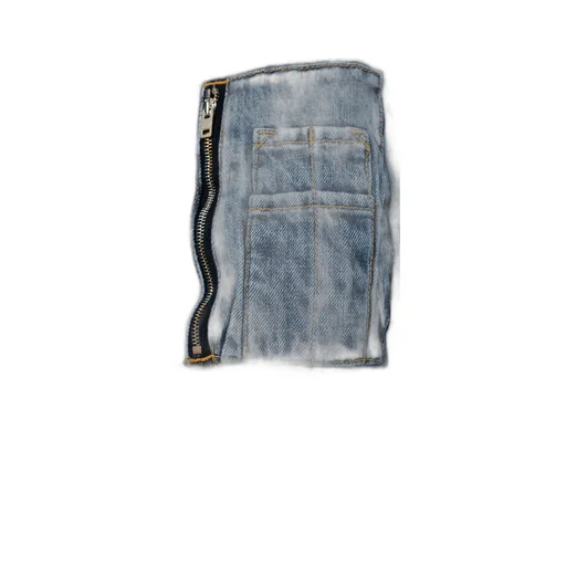 Faded Effect Denim Jacket