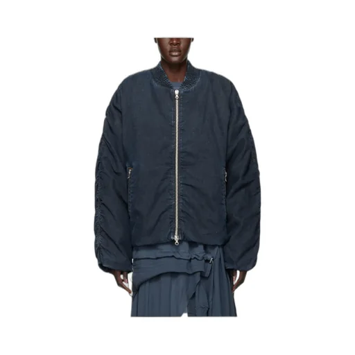 Zip-Fastening Bomber Jacket