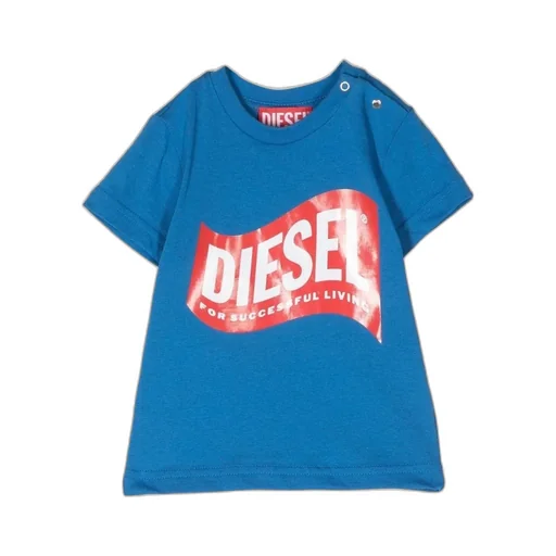 Logo-Print Detail T-Shirt