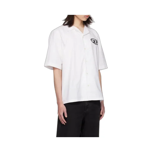 Logo Embroidered Bowling Shirt