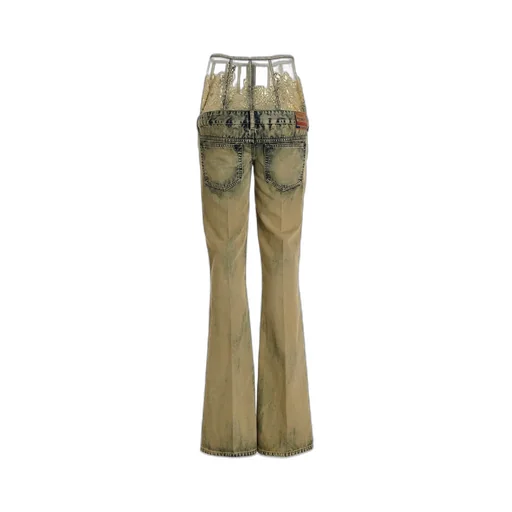 High-Waist Flared Jeans