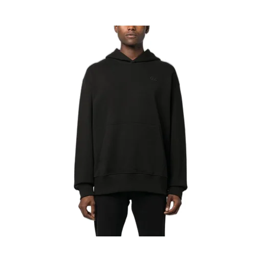 S-Macs-Hood-Megoval-D Logo Embroidered Hoodie