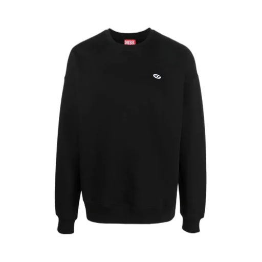 Logo Embroidered Crewneck Sweatshirt