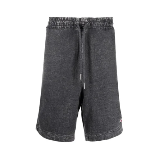Logo Patch Drawstring Shorts