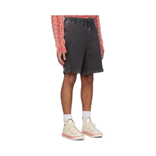 Logo Patch Drawstring Shorts